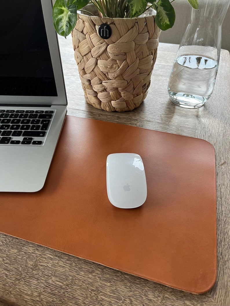 Mauspad mit Laptop