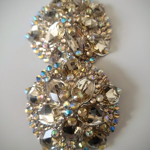 Pre-Made Champagne Jewelled Stones Pasties