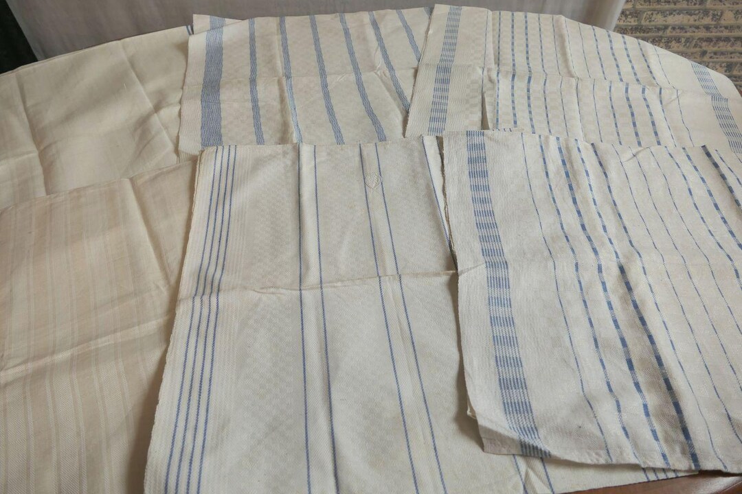 Used Linen From Collection Lot of 6 Unused Antique Linen Towels N4 - Etsy