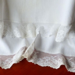 French 19thC Child Cape Piquet w handmade embroidered alencon lace