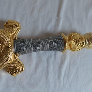 Vintage Marto Toledo Historisk Realsize Svärd Replika Väggdekoration Kortsvärd Nebucadnezar