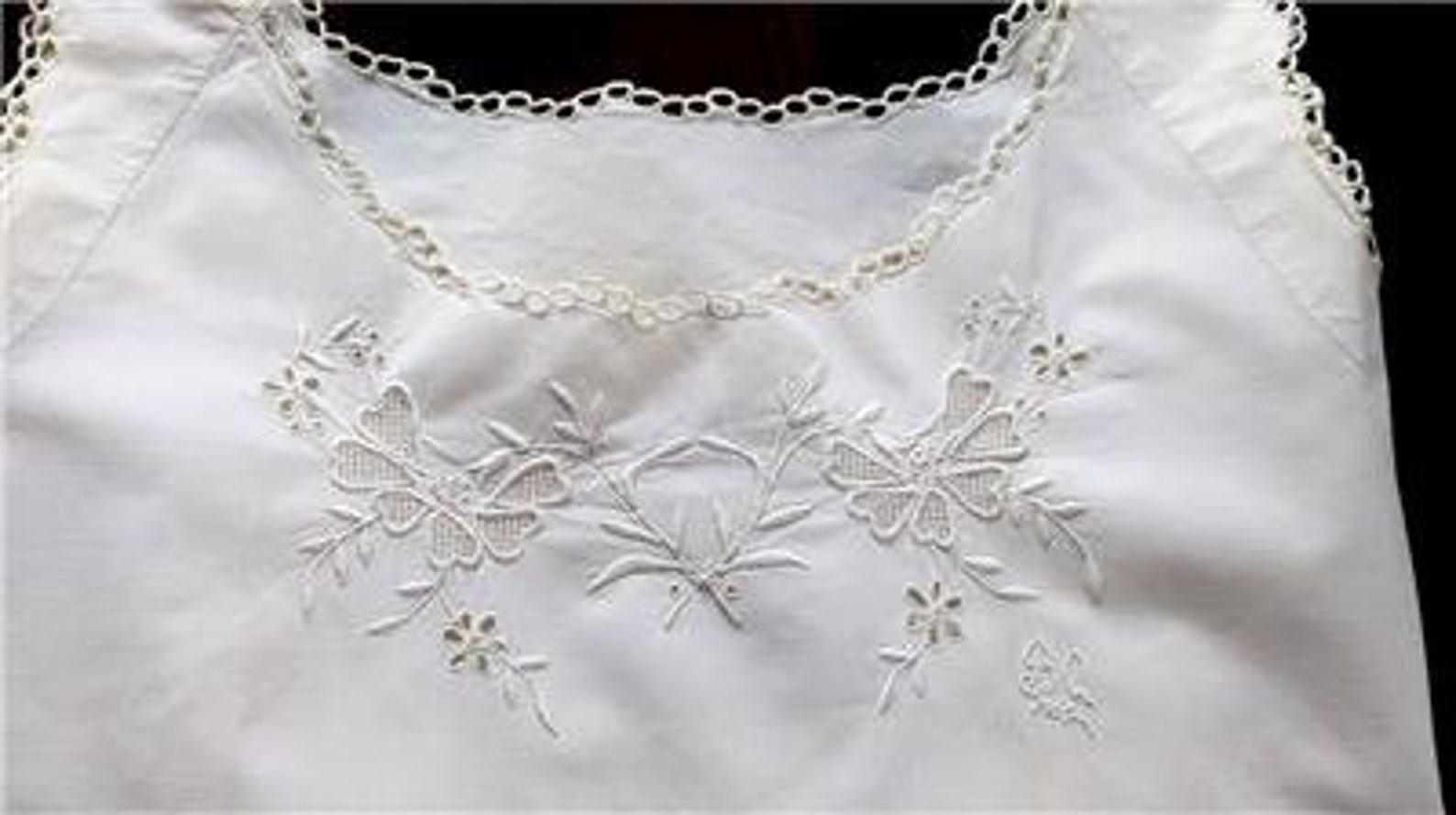 Rare Unused Handmade French Linen Underwear Cutwork&embroidery 19TH Century Etsy