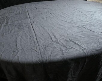Preciosa cortina de terciopelo vintage antracita, 248 x 140 cm