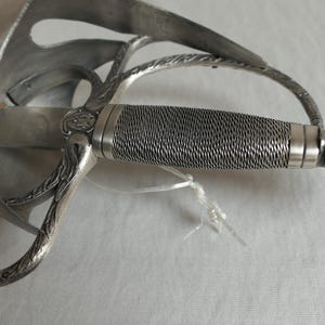 Vintage Marto Toledo  Historic Realsize Sword Replica Wall Decoration Sword Carlos Third