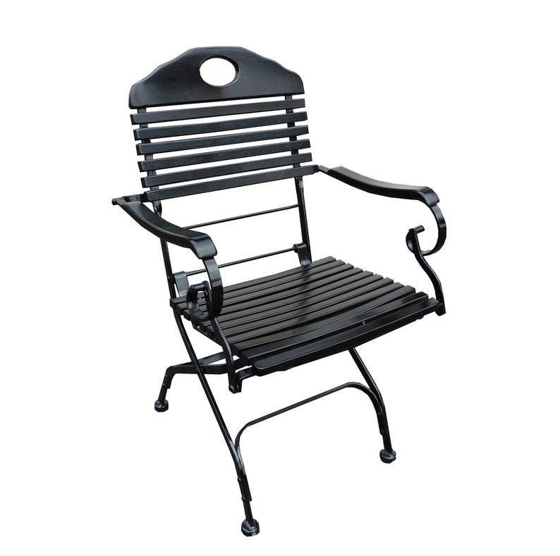 EuroLiving beer garden chair Edition-Exclusive Black/Black image 1