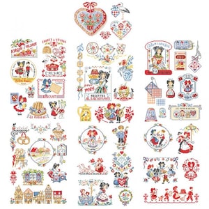 50 patterns about  « Alsace »