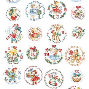 24 patterns of Advent calendar 2 image 2
