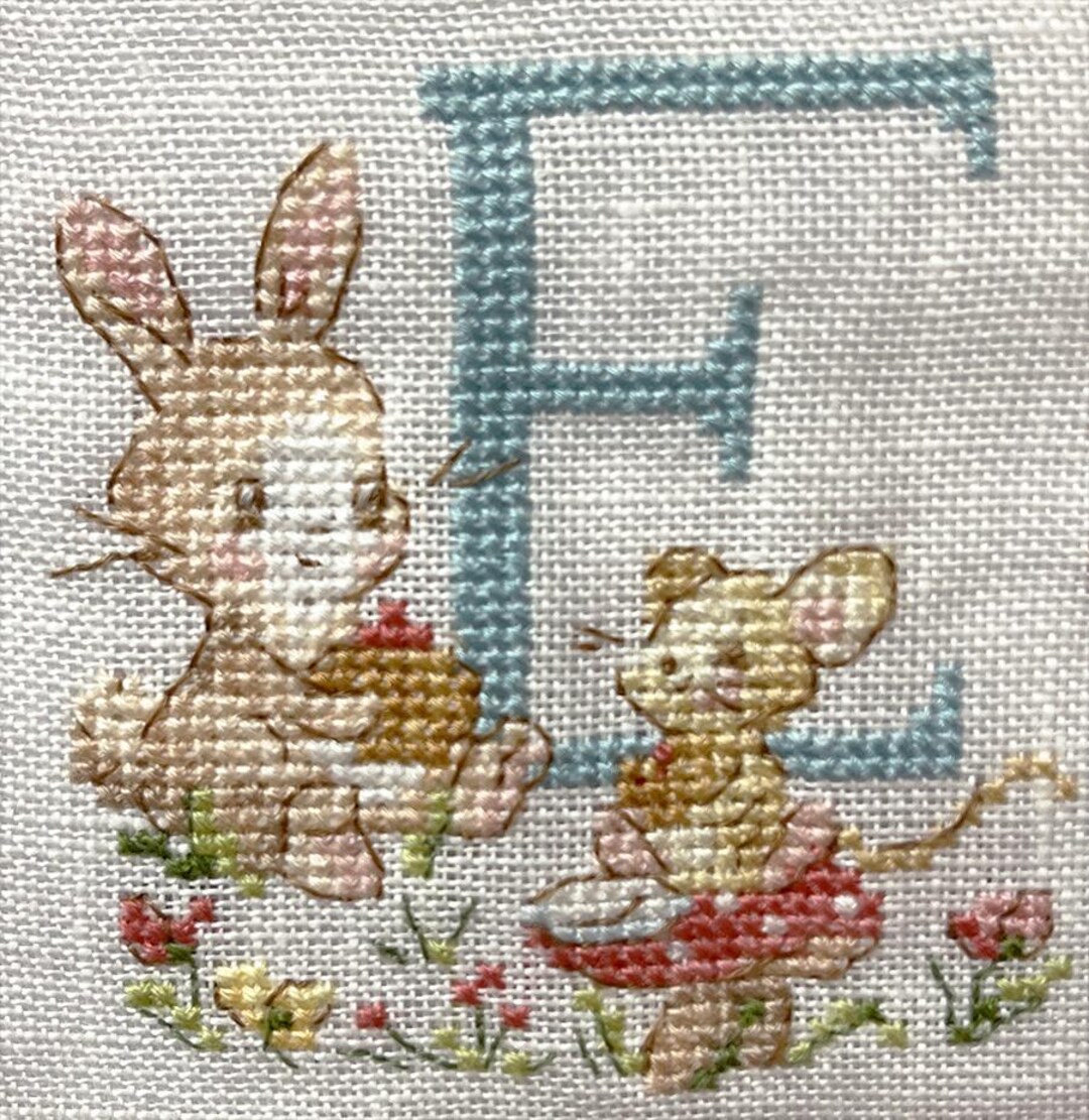 The « Bunny Rabbit » Alphabet Chart - Etsy Australia