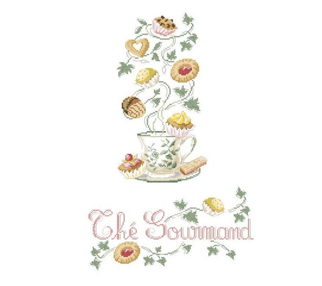 A « Thé Gourmand » Chart Etsy