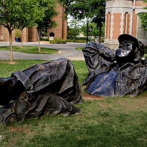 University of Oklahoma Campus, Photo Fine Art Canvas, Wall Decor