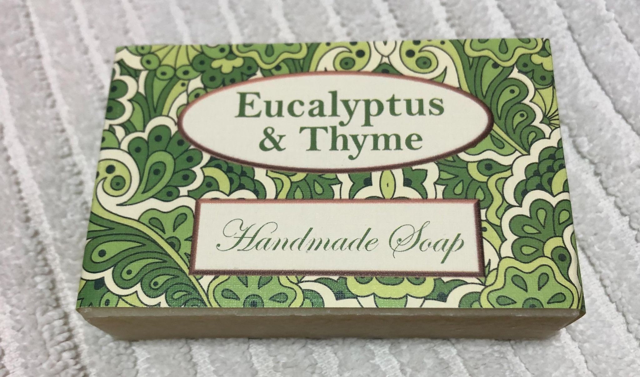 Eucalyptus & Thyme Handmade Soap by Tradewinds Soap Co Etsy