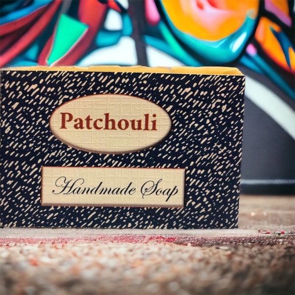 Patchouli all natural handmade soap