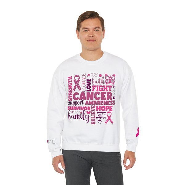 Empowering Breast Cancer Awareness Sweatshirt