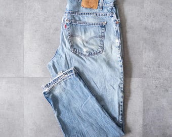 Vintage Levi's 560 Comfort Fit Jeans, 90s Blue Denim, 40x34 - Etsy