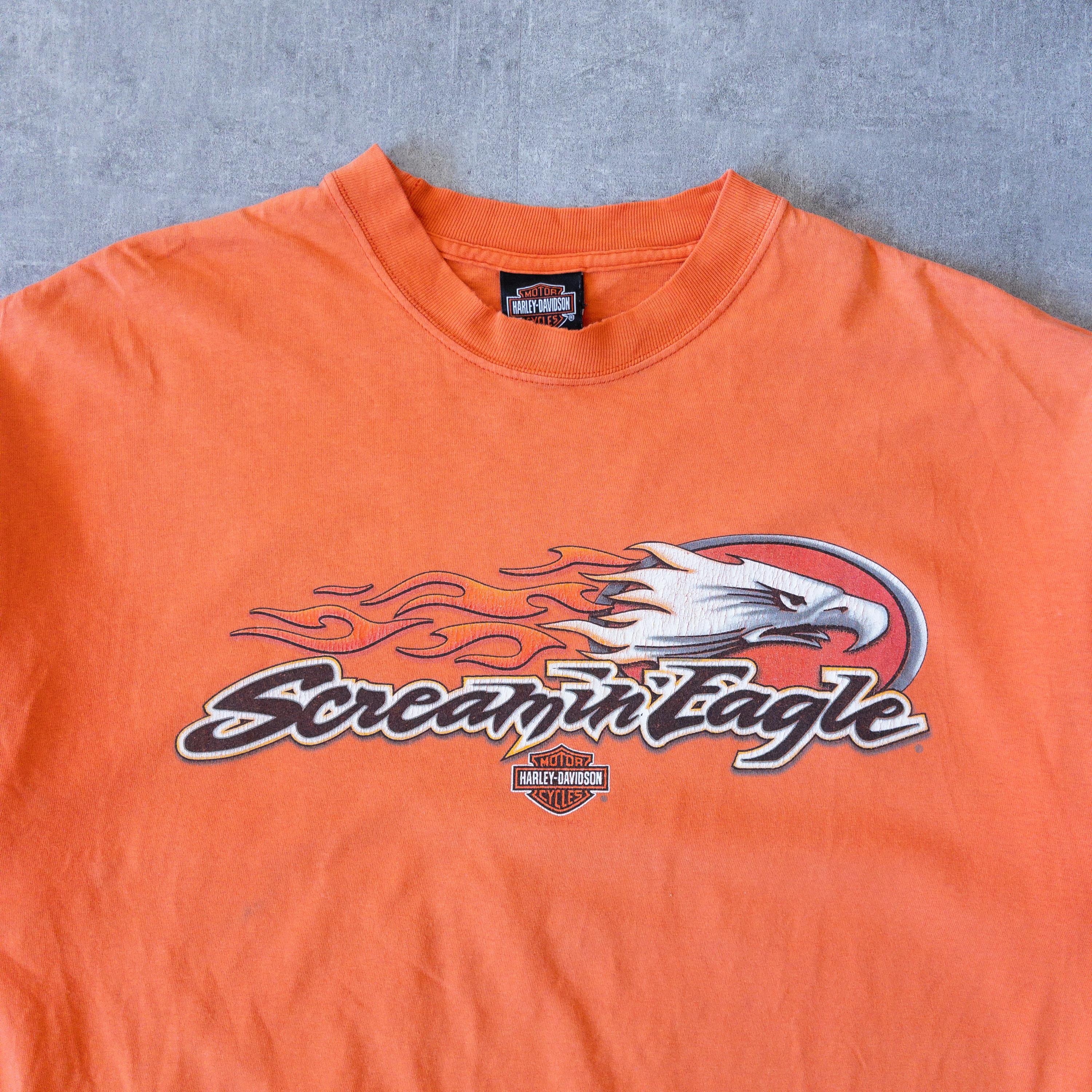 Vintage 90s Screamin Eagle Harley Davidson T-shirt - Made in USA
