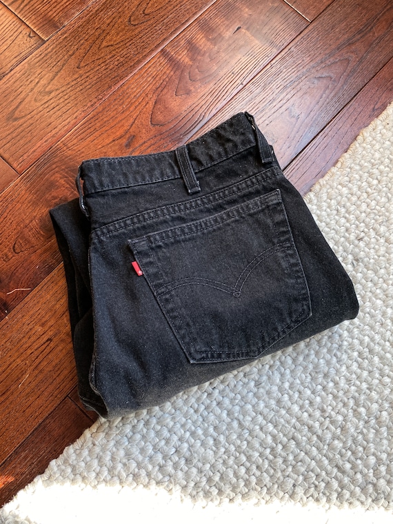 90s Levis | Vintage 90s Levis | 90s Black Levis |