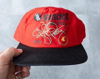 Vintage 90s NASCAR Kyle Petty Snapback Hat: Kendall Racing