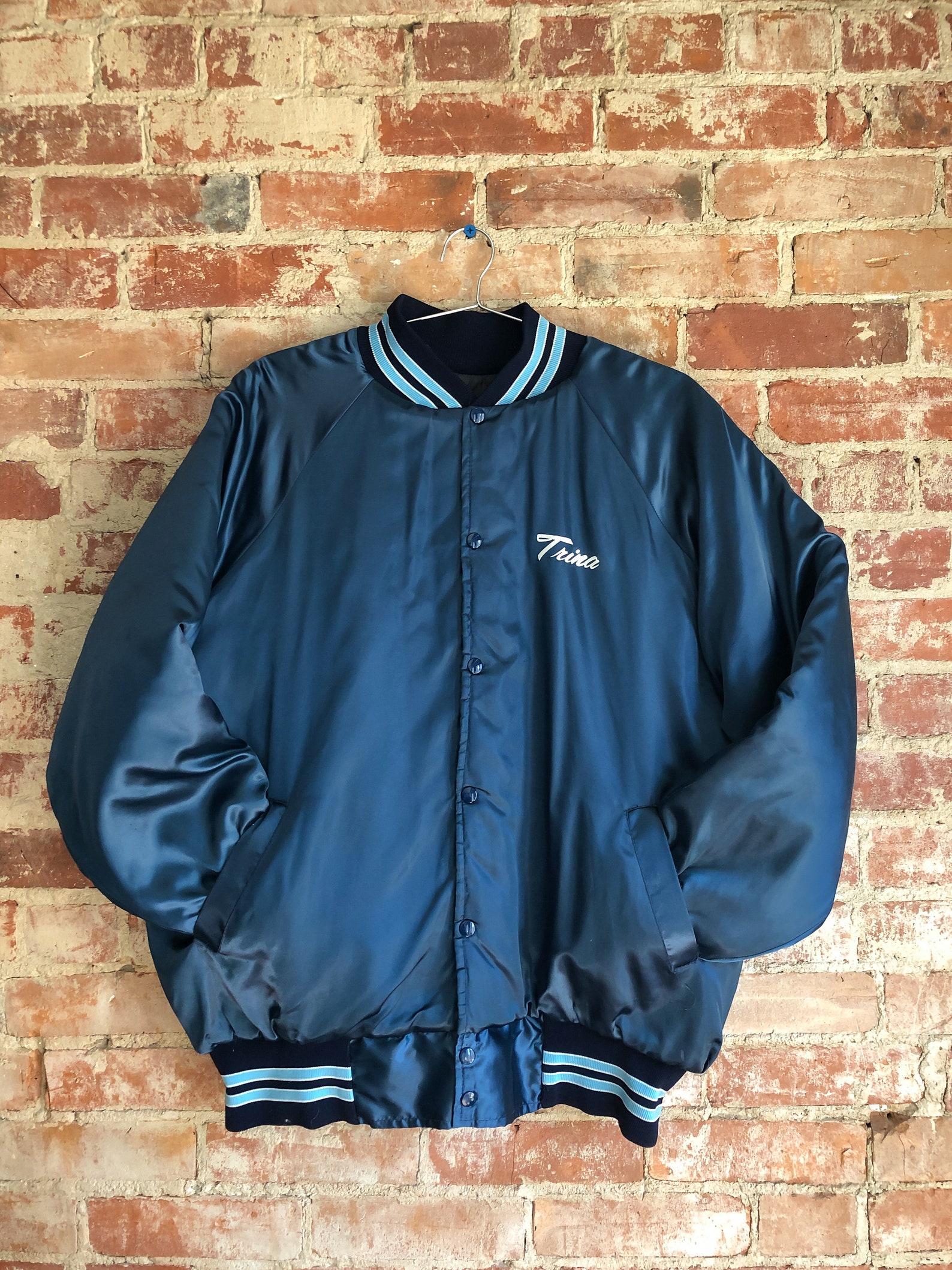 Vintage Bowling Jacket 80s Bowling Jacket 80s Bomber Etsy