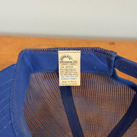 Vintage Hunter Douglas Trucker Hat — 80s Mesh Snapback View 6