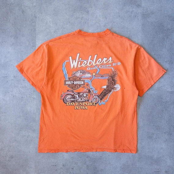 Vintage 90s Screamin Eagle Harley Davidson T-shirt - Made in USA