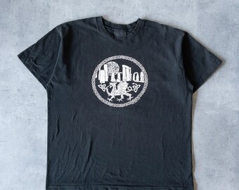 Vintage 90s Celtic Dragon Graphic Tee - Single Stitch