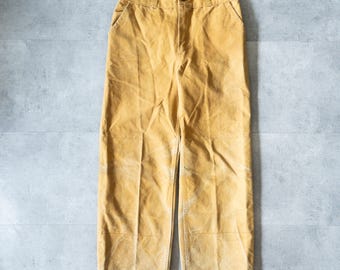 Pantalones de trabajo de lona LL Bean vintage de los años 70 - 30x29 Workwear