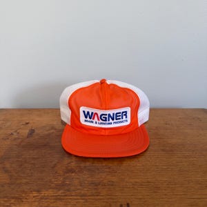 Vintage Wagner Auto Parts Trucker Hat — 80s Mesh Snapback
