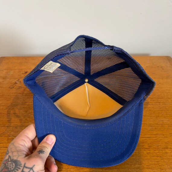Vintage Hunter Douglas Trucker Hat — 80s Mesh Snapback View 5
