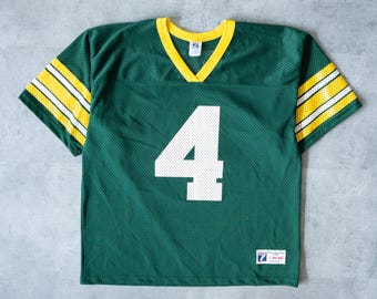 ヴィンテージ グリーンベイ パッカーズ ジャージ 1990年代 ブレット
