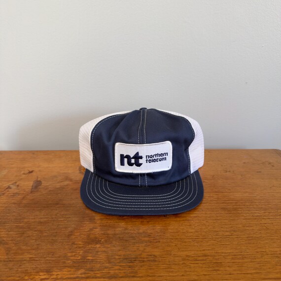 Vintage Northern Telecom Trucker Hat — 80s Mesh Snapback