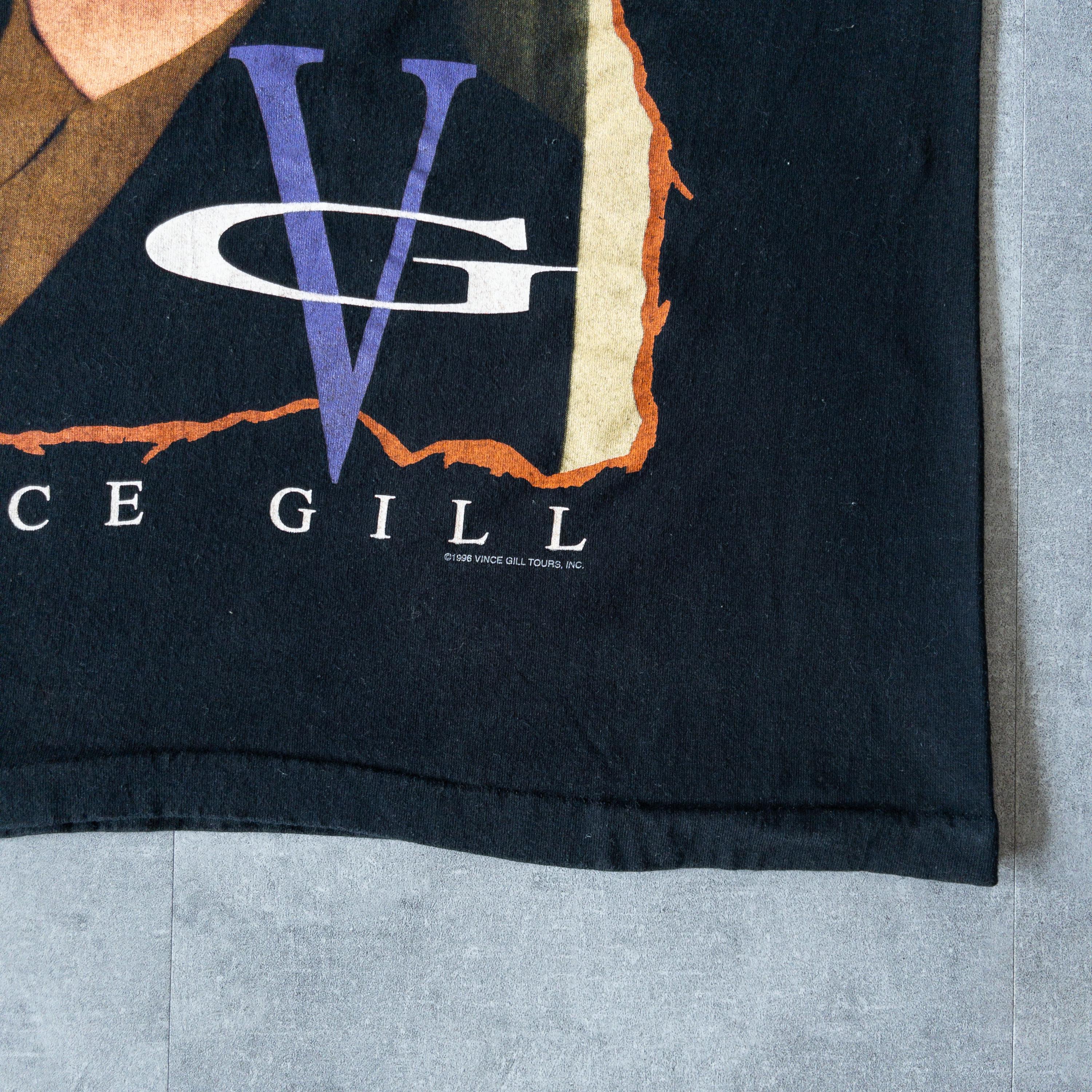 Vintage 90s Vince Gill Country Music Tour Tee - Large - Etsy