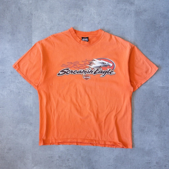 Vintage 90s Screamin Eagle Harley Davidson T-shirt - Made in USA