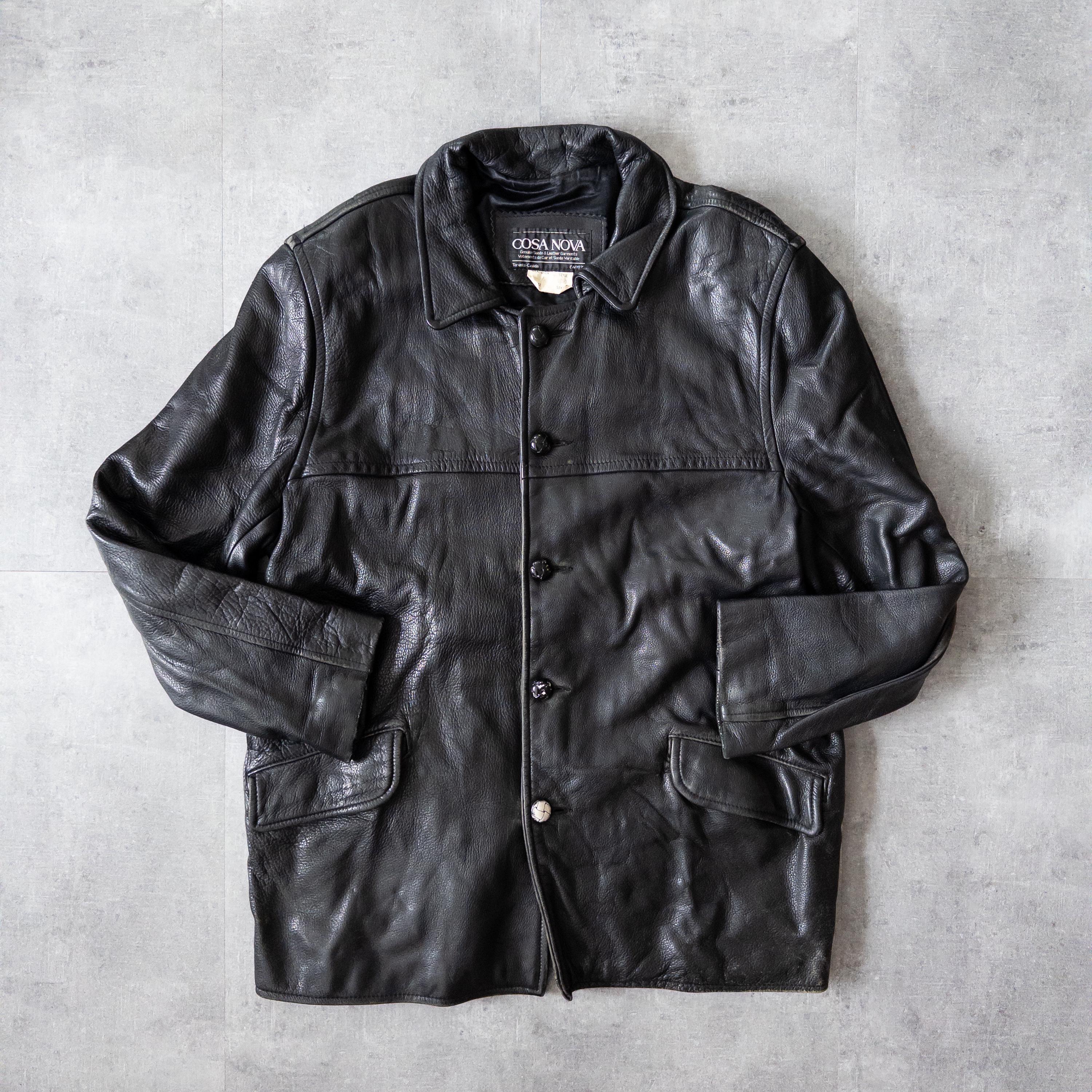 Vintage Armani Leather Jacket - Etsy Canada