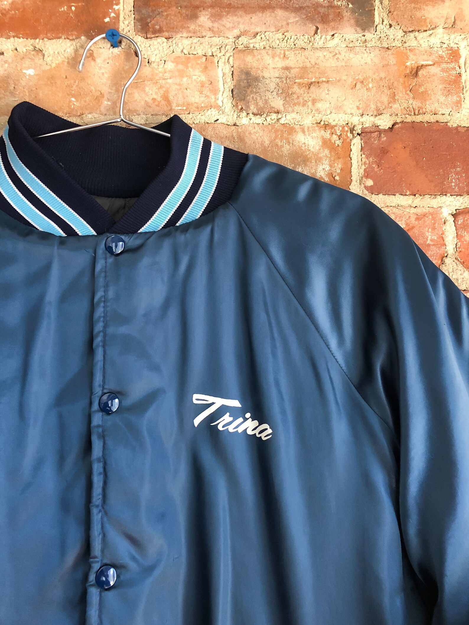 Vintage Bowling Jacket 80s Bowling Jacket 80s Bomber Etsy