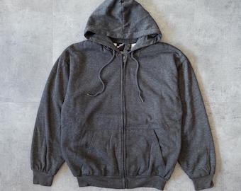 Vintage Sun Faded Thermal Lined Hoodie Sweater Zip Up - Etsy Canada
