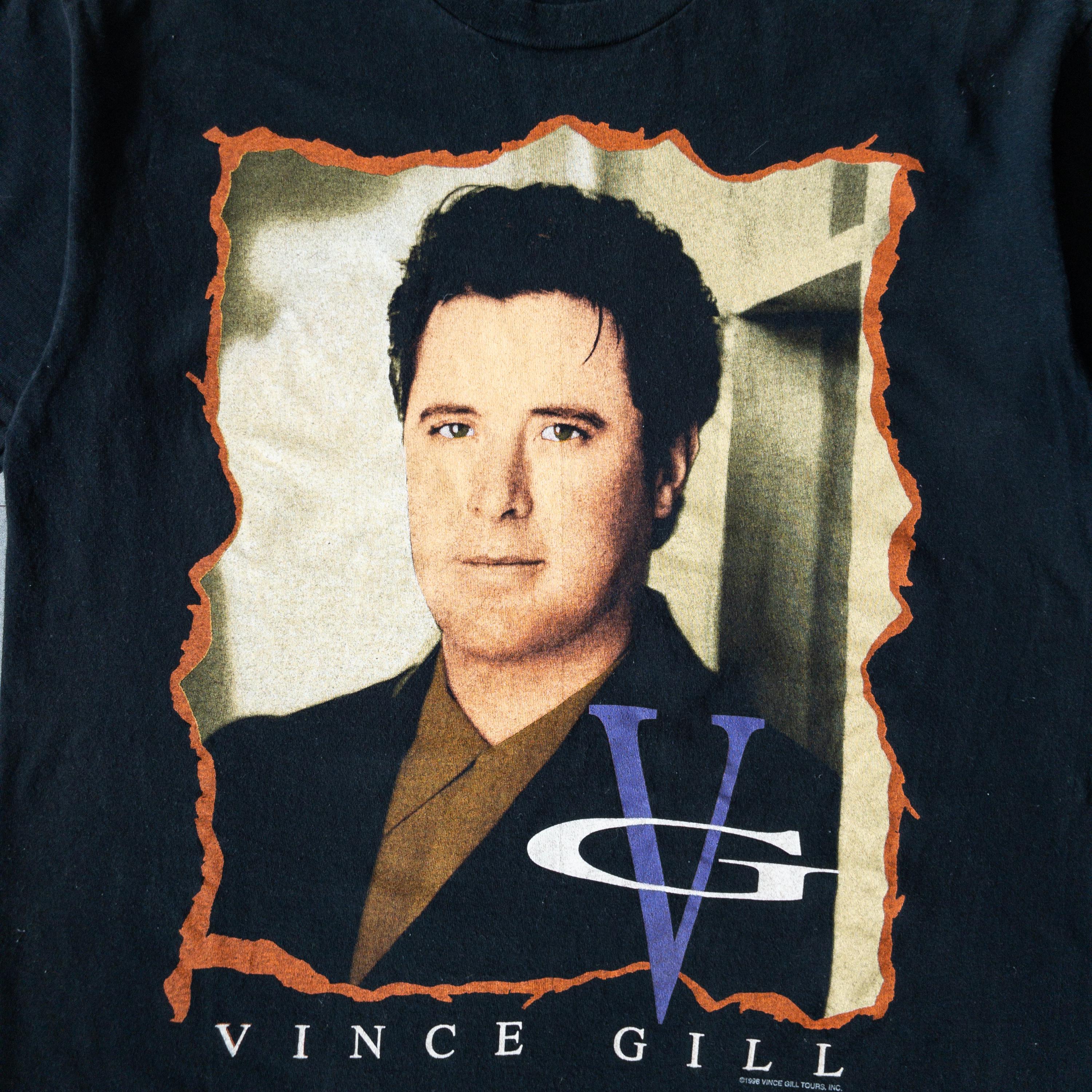 Vintage 90s Vince Gill Country Music Tour Tee - Large - Etsy