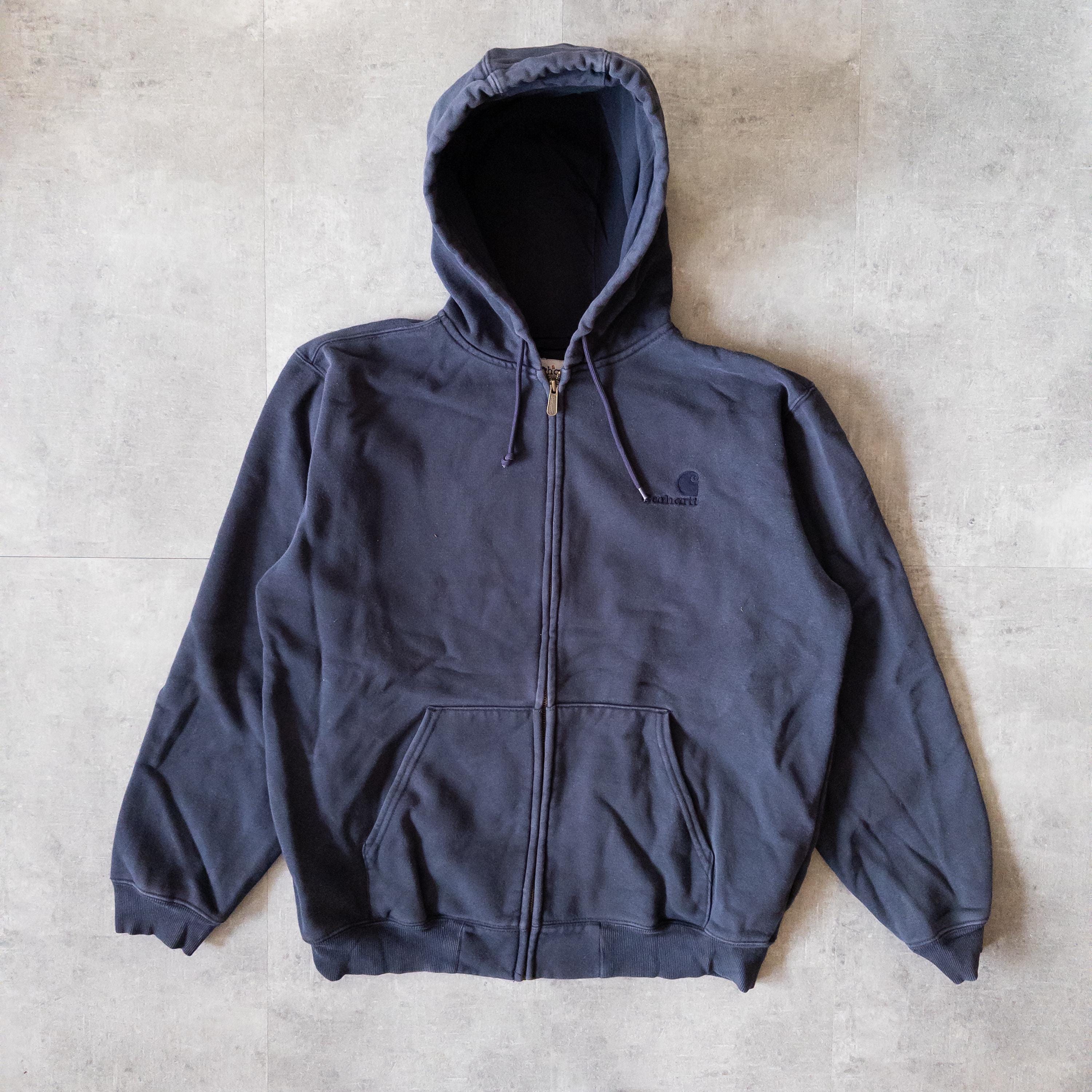 Vintage Carhartt Zip up Hoodie - Etsy UK