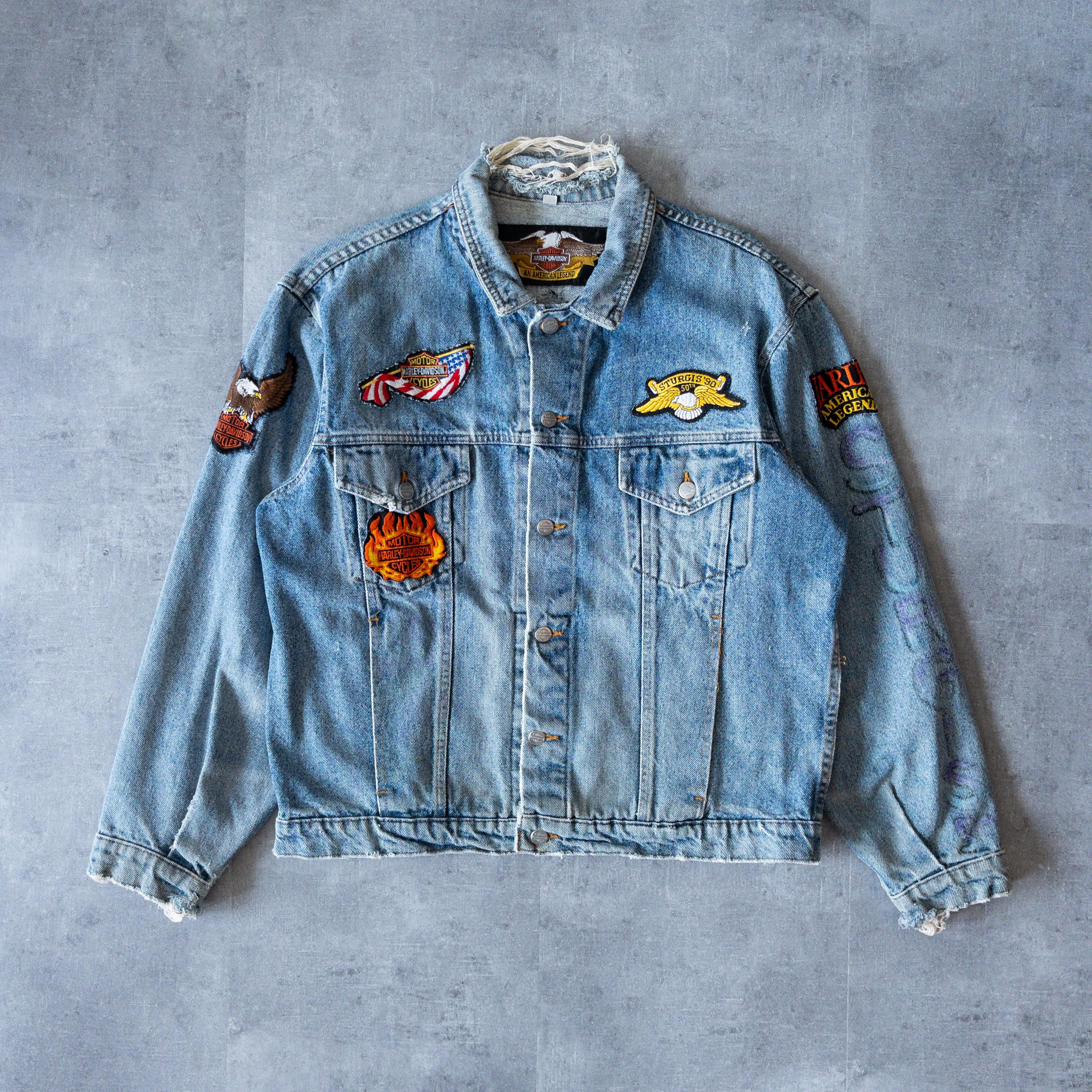 Buy 90s Harley Jacket Online In India - Etsy India