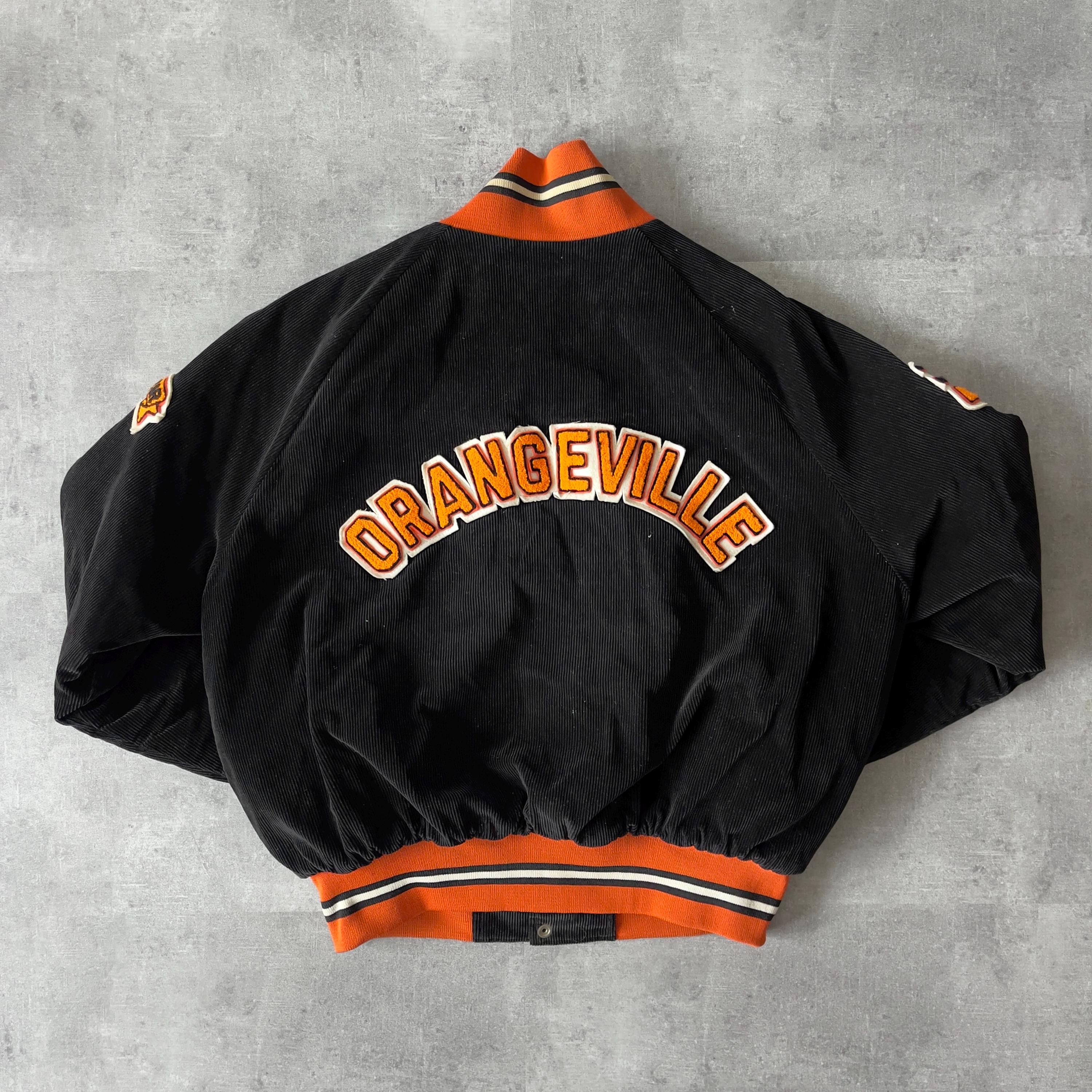 80s Ruffled Black Corduroy Jacket | S-M - Lucky Vintage