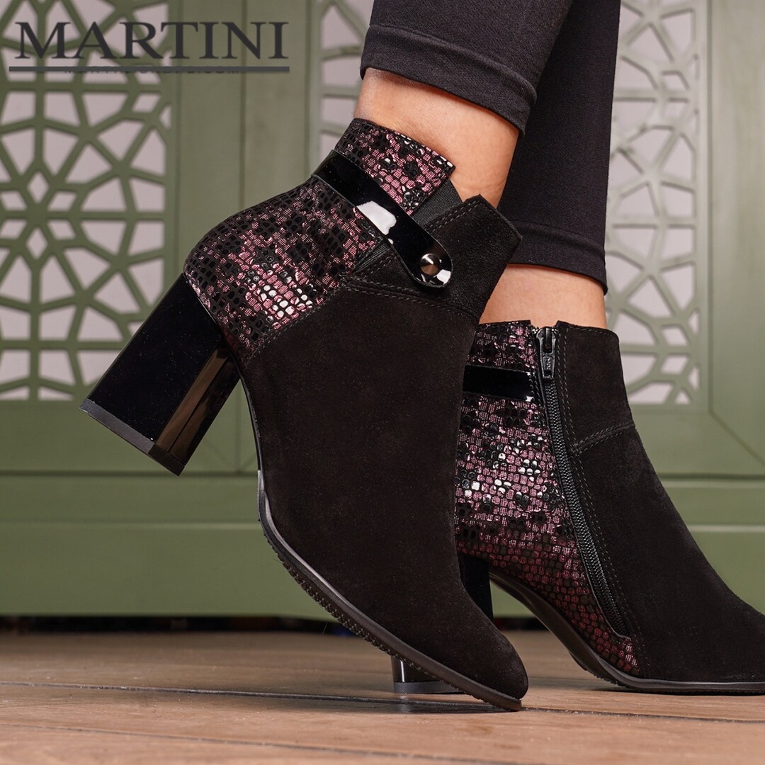 Women Boots Genuine Leather Dress Boots Suede Boots Etsy