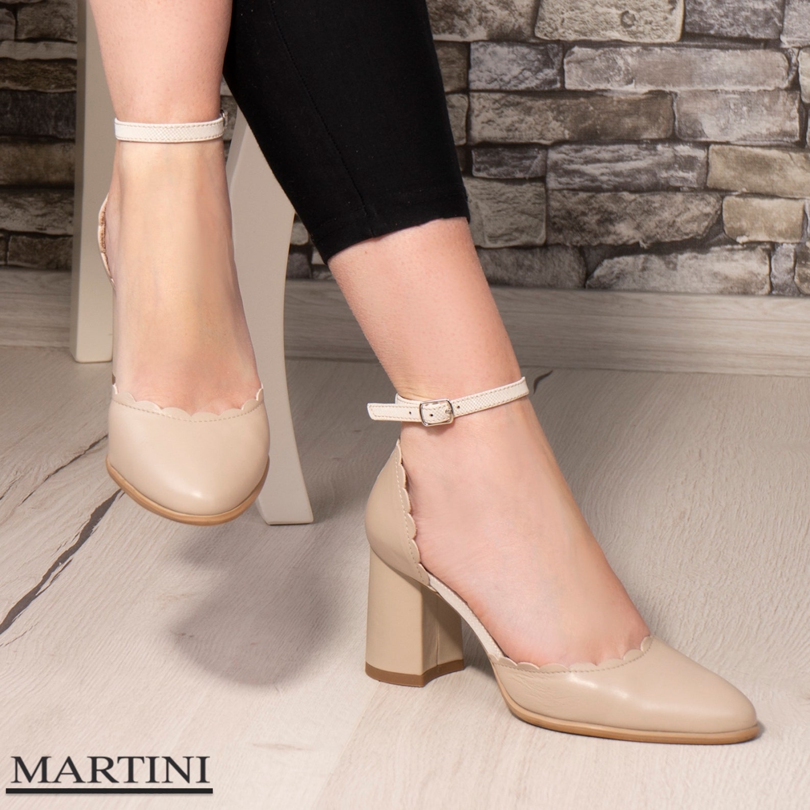 Women's Mary Janes Beige Mary Janes Elegant Heels Etsy