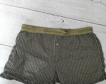 Getragene Boxershorts