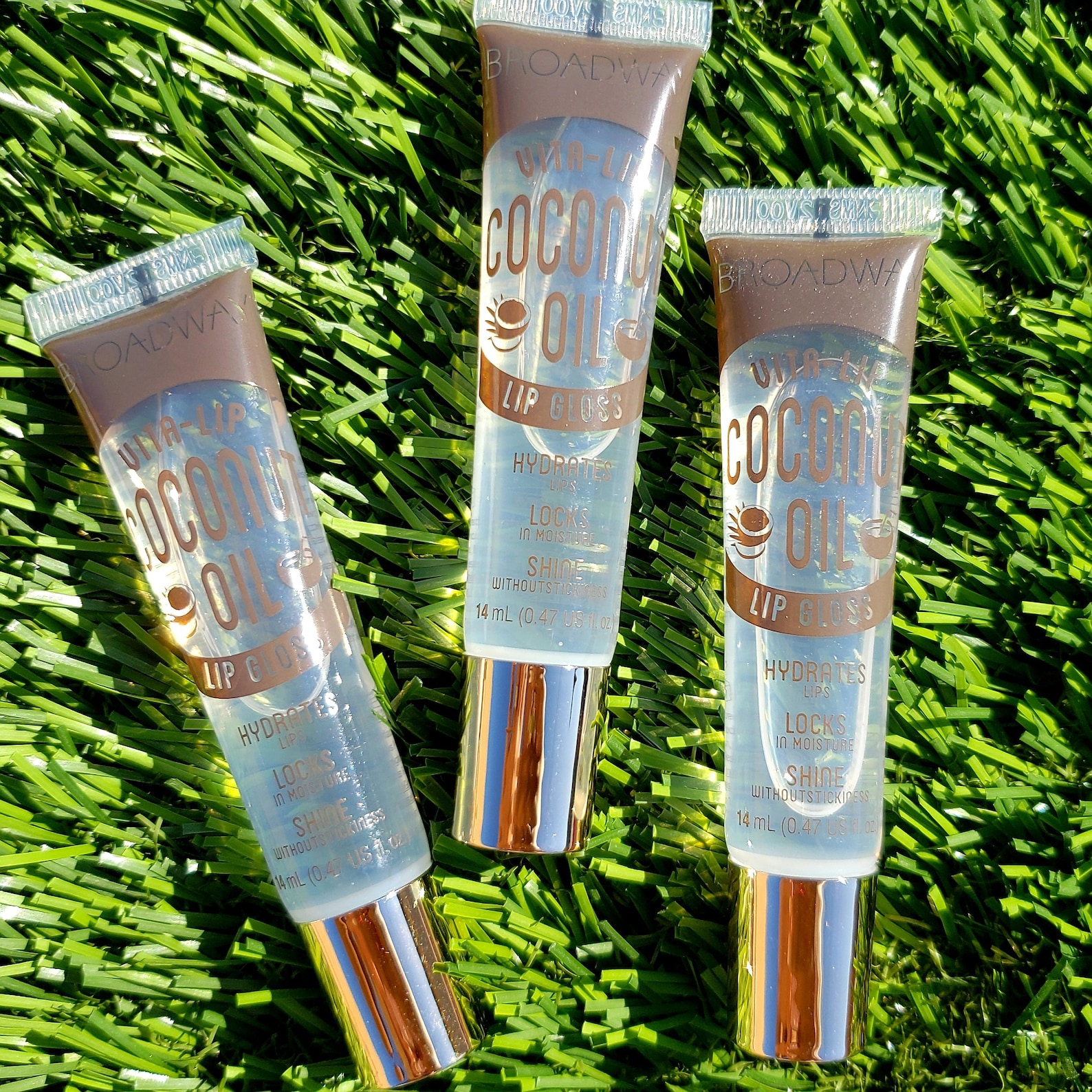Broadway VitaLip Clear Lip Gloss Coconut Oil Etsy