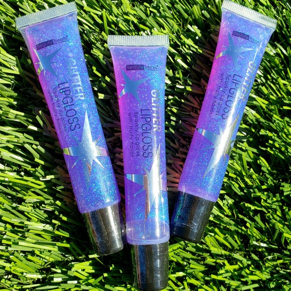 Beauty Treat Glitter Lipgloss Purple Etsy