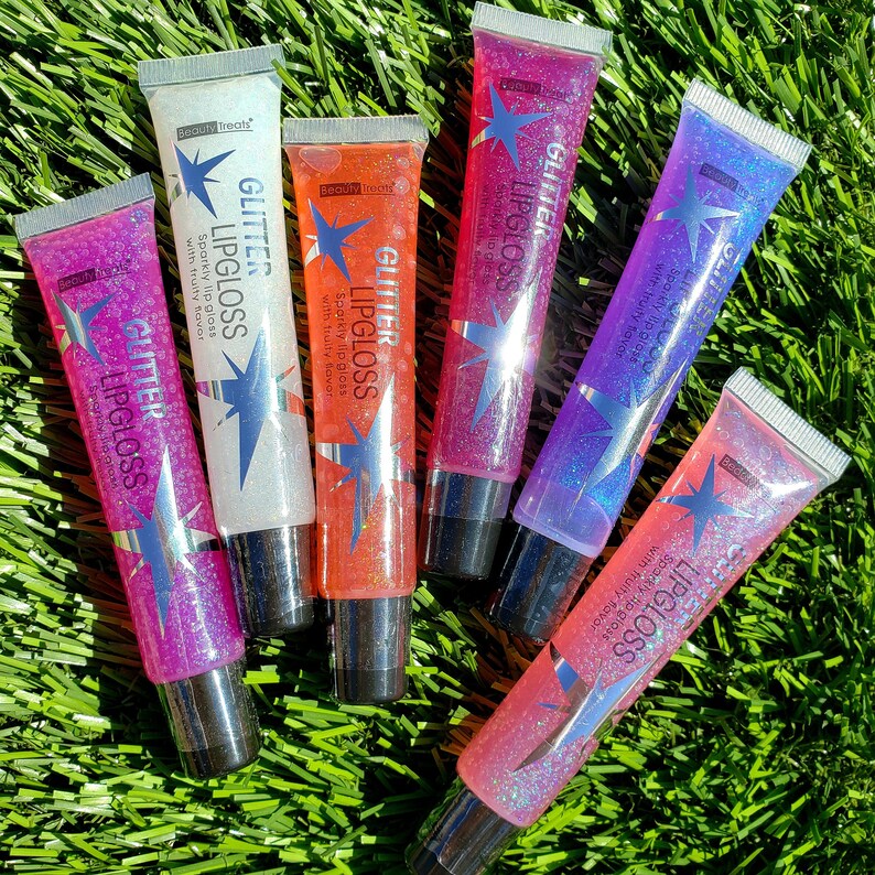 Beauty Treat Glitter Lipgloss Purple Etsy