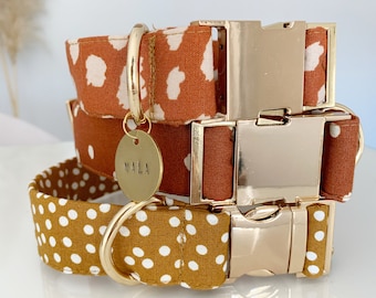 Dog Collar | Pet Accessoire | linen Pet Collar | Linen Dog Collar