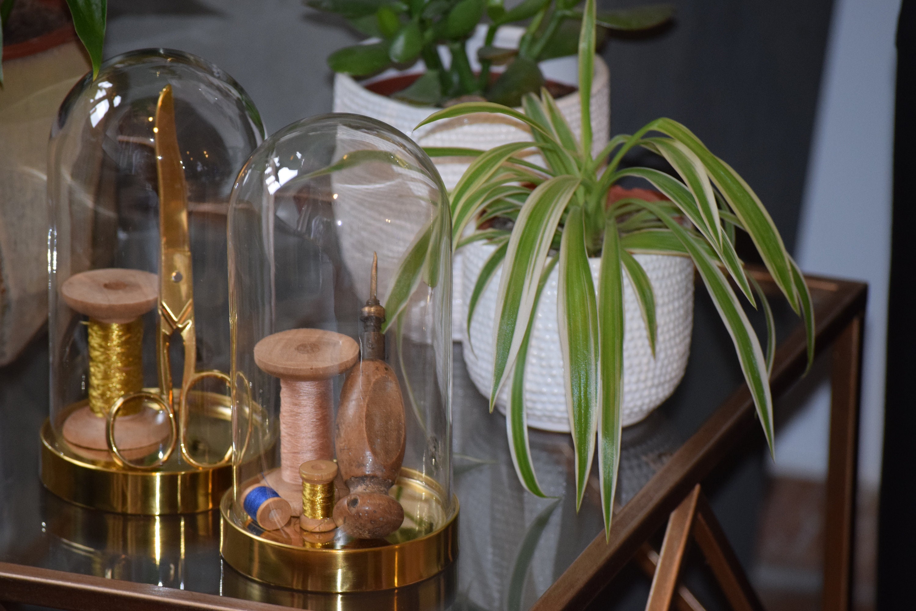 Outils Anciens de Couture Chinés. Antic Tools. Sewing. Bobines en Bois. Spool Of Threads Made Wood.c