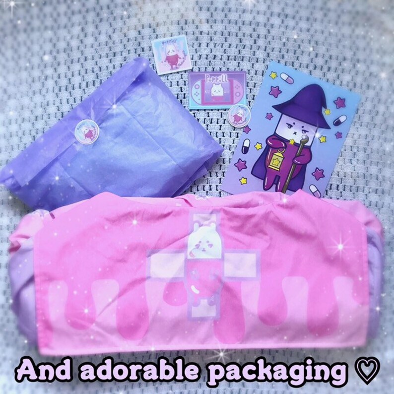 Puppill Pills Pastel Suspender Skirt Yamikawa Menhera Medikawaii Pastel Yume Kawaii Pastel Goth Harajuku
