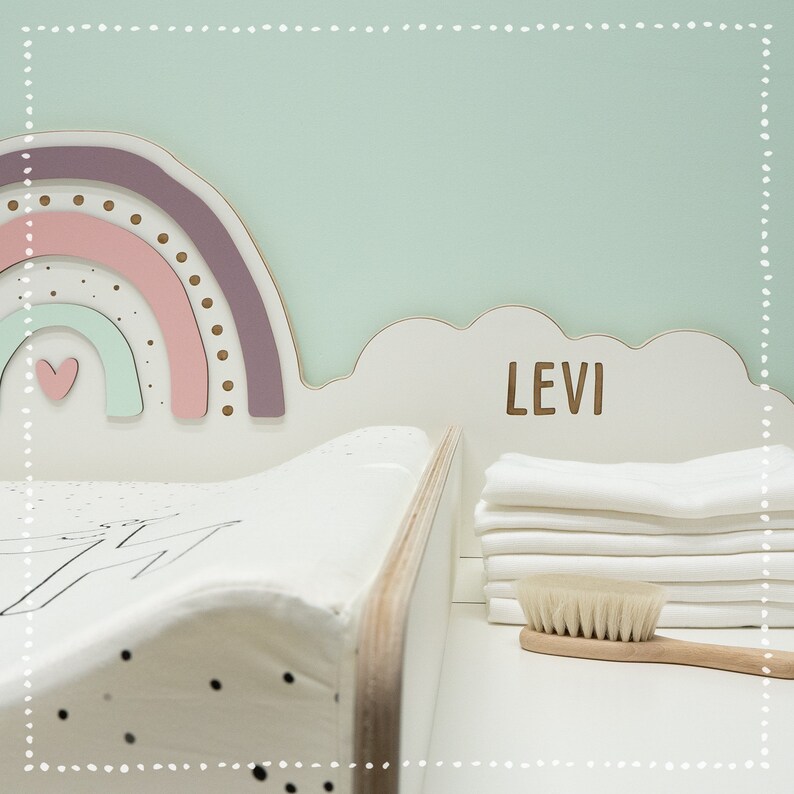 Changing Table Attachment With Name Changing Table Organizer Etsy UK