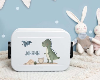 Mepal personalized lunchbox for boys with dinosaur designs, back-to-school gift for boys, kindergarten lunchbox, lunch box for boys, back-to-school gift